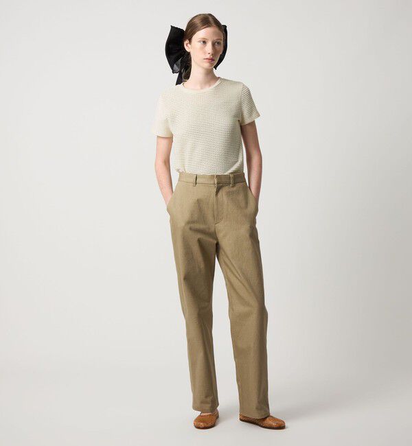 STEVEN ALAN「＜Steven Alan＞ウェイビー ジャージー ショートスリーブ Tシャツ」|Tシャツ・カットソー|