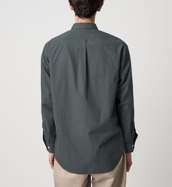 STEVEN ALAN「＜Steven Alan＞ 60 コンパクトヤーン ストライプ レギュラーカラー シャツ NARROW」|シャツ・ブラウス|