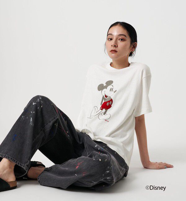 BEAUTY&YOUTH UNITED ARROWS「＜Americana＞Disney/プリントTシャツ」|Tシャツ・カットソー|
