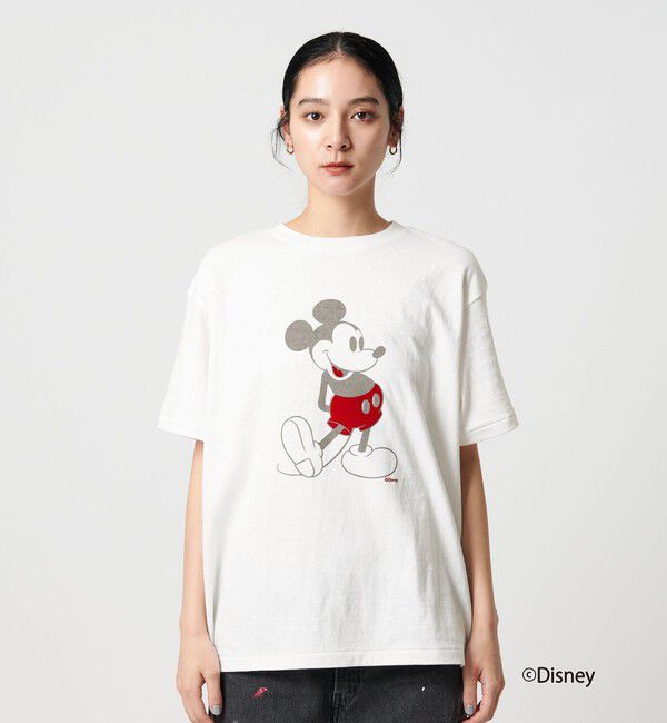 BEAUTY&YOUTH UNITED ARROWS「＜Americana＞Disney/プリントTシャツ」|Tシャツ・カットソー|