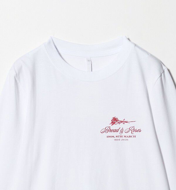 BEAUTY&YOUTH UNITED ARROWS「【別注】＜WAVE UNION＞プリントロングスリーブTシャツ」|Tシャツ・カットソー|