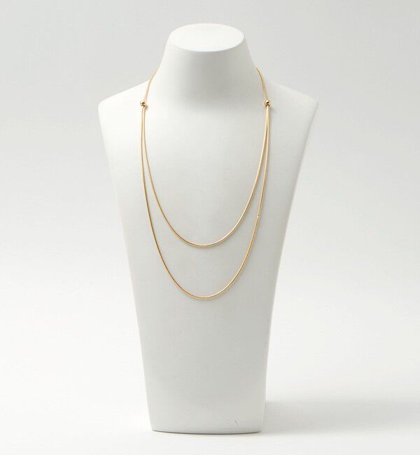 BEAUTY&YOUTH UNITED ARROWS「メタルボール スライダーネックレス」|ネックレス|