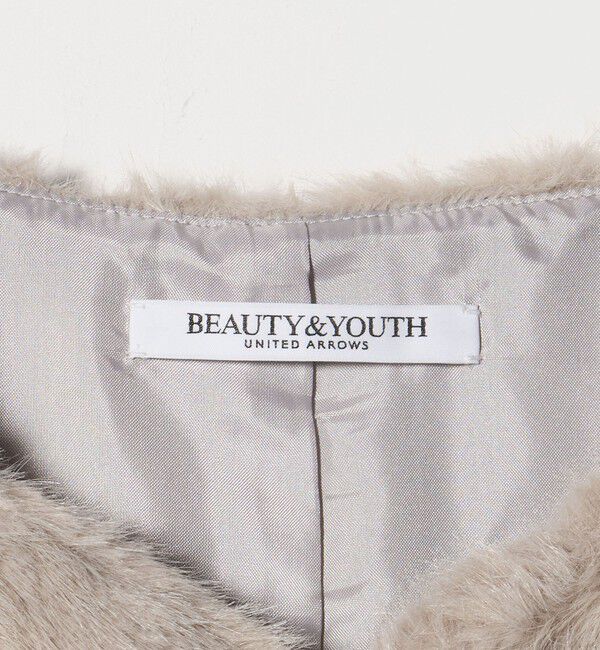 BEAUTY&YOUTH UNITED ARROWS「フェイクファー ベスト」|ベスト・ジレ|