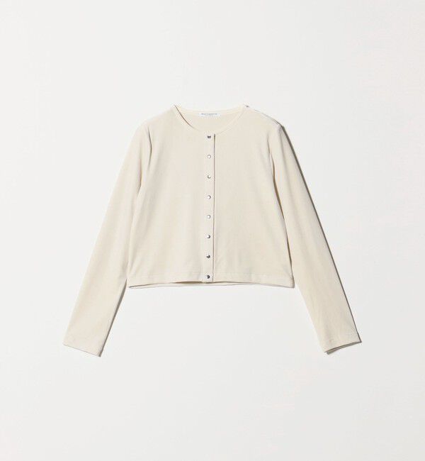 BEAUTY&YOUTH UNITED ARROWS「ベロアコンパクト カーディガン」|カーディガン|