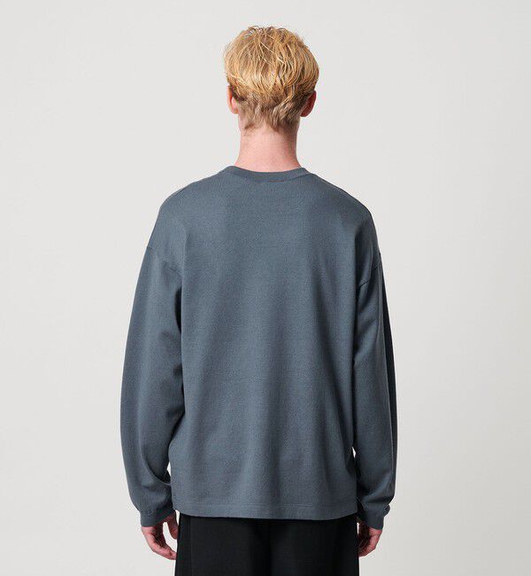 BEAUTY&YOUTH UNITED ARROWS「コットン カシミヤ ブレンド ロングスリーブ Tシャツ」|ニット・セーター|