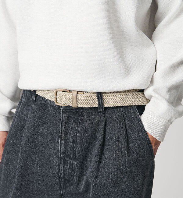 BEAUTY&YOUTH UNITED ARROWS「ゴム メッシュ ベルト 30mm」|ベルト|