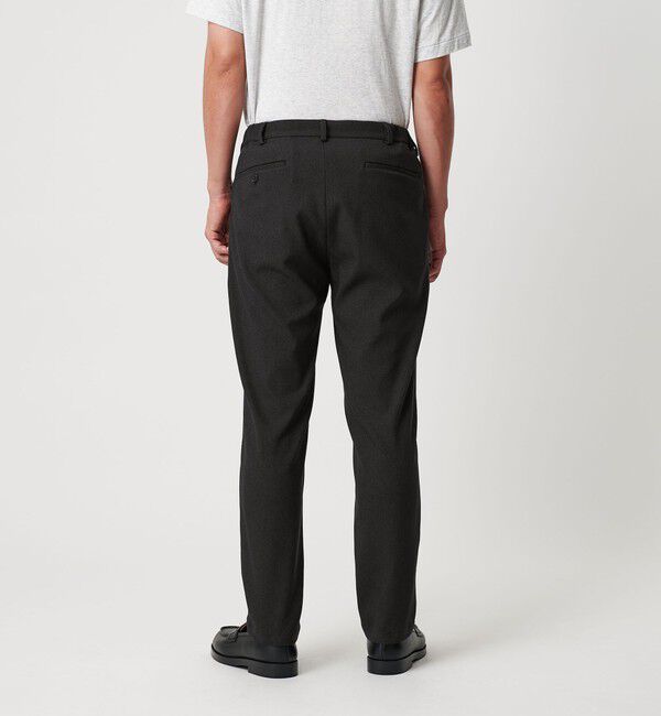 BEAUTY&YOUTH UNITED ARROWS「リサイクル ポリエステル 1プリーツ テーパード パンツ NO.3 セットアップ対応 ウォッシャブル」|チノ|