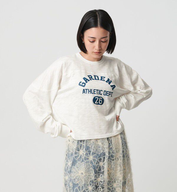 BEAUTY&YOUTH UNITED ARROWS「【別注】＜Collegiate Pacific＞フットボール ロングスリーブTシャツ」|Tシャツ・カットソー|