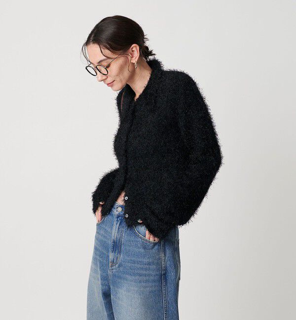 BEAUTY&YOUTH UNITED ARROWS「ポリエステル シャギーカーディガン ウォッシャブル」|カーディガン|