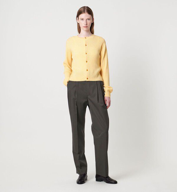 STEVEN ALAN「＜Steven Alan＞TW タック テーパード パンツ」|スラックス|