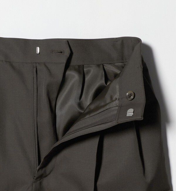 STEVEN ALAN「＜Steven Alan＞TW タック テーパード パンツ」|スラックス|