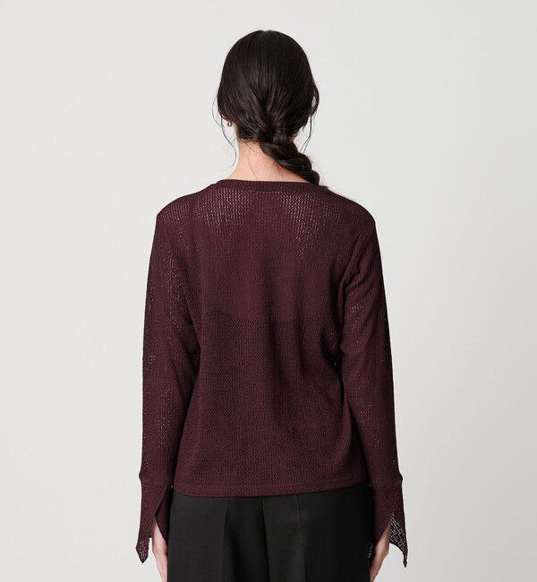 BEAUTY&YOUTH UNITED ARROWS「レースカフス ロングスリーブ カットソー」|Tシャツ・カットソー|