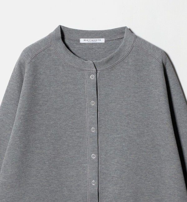 BEAUTY&YOUTH UNITED ARROWS「ダブルフェイス リングボタンカーディガン2 ウォッシャブル」|カーディガン|