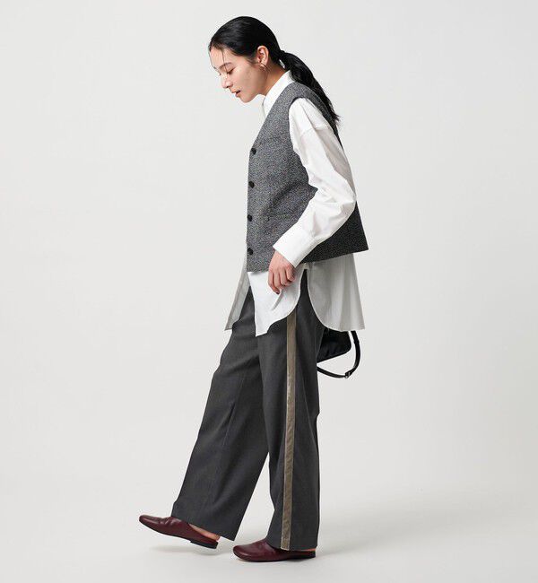 BEAUTY&YOUTH UNITED ARROWS「ポリエステルブレンド サイドベロアパンツ」|その他|