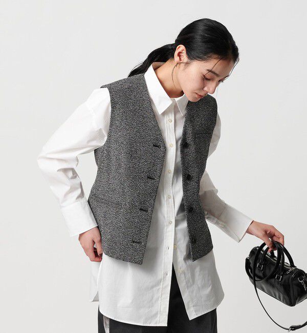 BEAUTY&YOUTH UNITED ARROWS「ポリエステル ツイードライクベスト」|ベスト・ジレ|