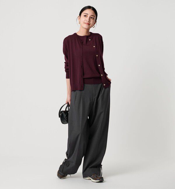 BEAUTY&YOUTH UNITED ARROWS「 へムリボン パンツ ウォッシャブル」|スラックス|