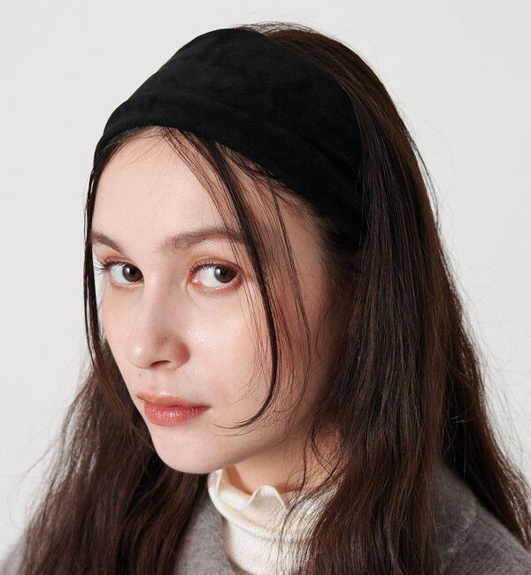 BEAUTY&YOUTH UNITED ARROWS「スエードライク ワイド ヘアバンド」|ヘアバンド|