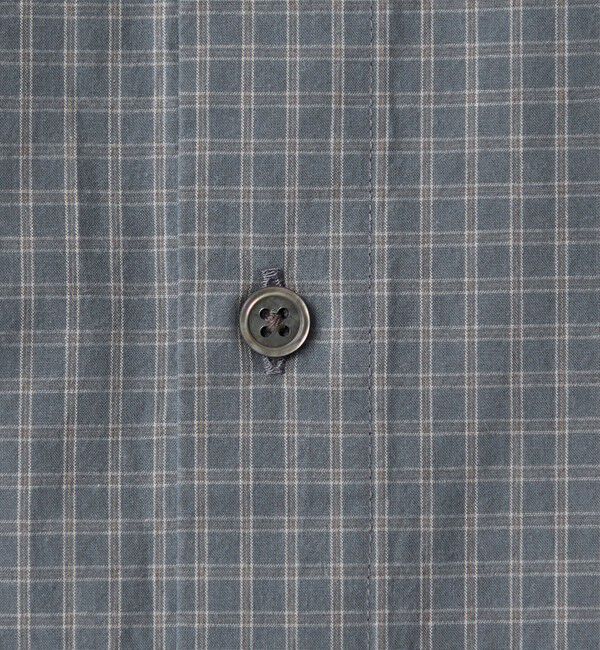 STEVEN ALAN「＜Steven Alan＞ ポプリン グラフチェック レギュラーカラー シャツ LOOSE」|シャツ・ブラウス|