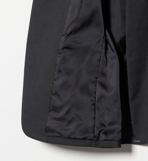 BEAUTY&YOUTH UNITED ARROWS「ポリエステルレーヨン ノーカラー1ボタンジャケット」|ノーカラージャケット|