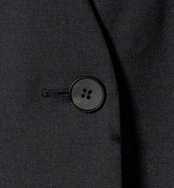 BEAUTY&YOUTH UNITED ARROWS「ポリエステルレーヨン ノーカラー1ボタンジャケット」|ノーカラージャケット|