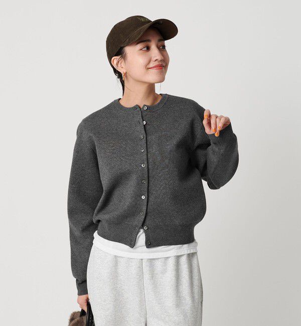 BEAUTY&YOUTH UNITED ARROWS「ミラノリブカーディガン ウォッシャブル」|カーディガン|