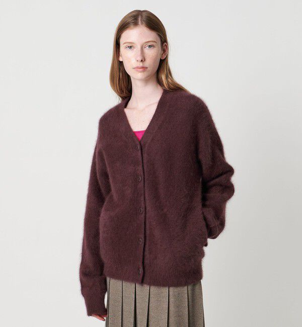 STEVEN ALAN「＜Steven Alan＞オーストラリアン ウール ミックス ニットカーディガン」|カーディガン|