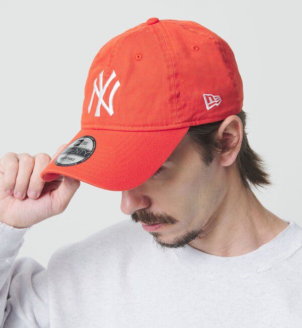 BEAUTY&YOUTH UNITED ARROWS「【別注】＜NEW ERA＞9TWENTY ウォッシュ加工 キャップ」|キャップ・キャスケット|