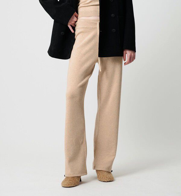 ATTISESSION「＜ATTISESSION＞ニット コード パンツ」|その他|BEIGE