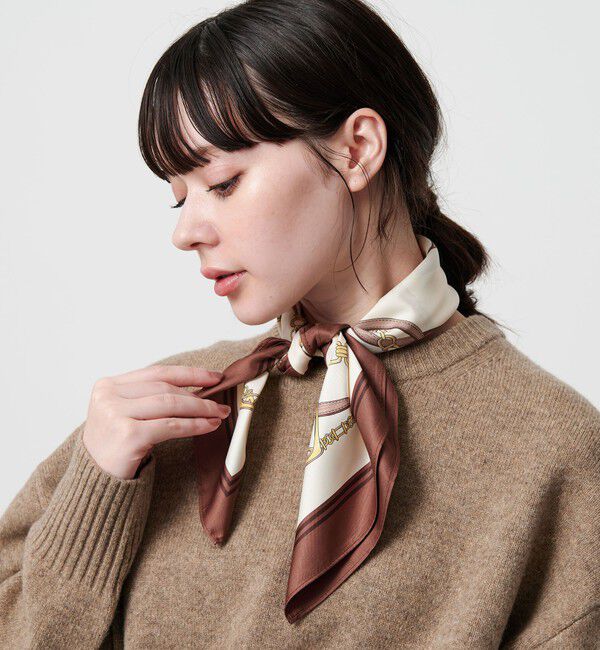 BEAUTY&YOUTH UNITED ARROWS「ベルトモチーフ スカーフ」|バンダナ・スカーフ|