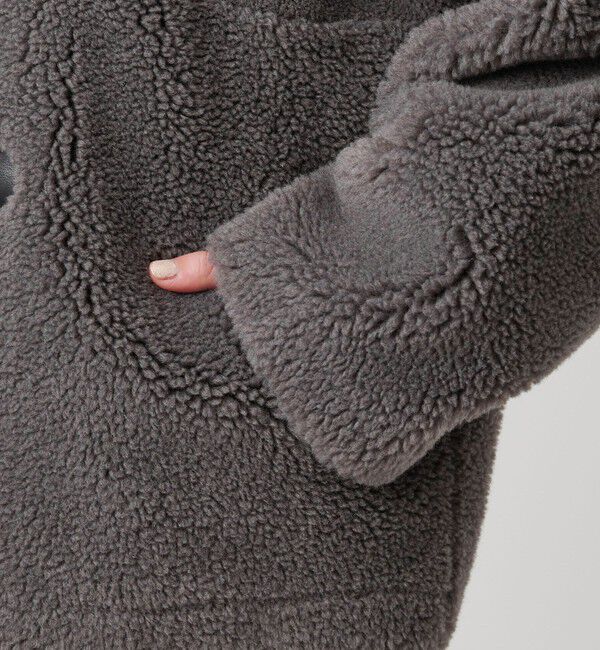 BEAUTY&YOUTH UNITED ARROWS「【WEB限定】ボア&times;フェイクムートン ループボタンジャケット 2WAY」|その他|