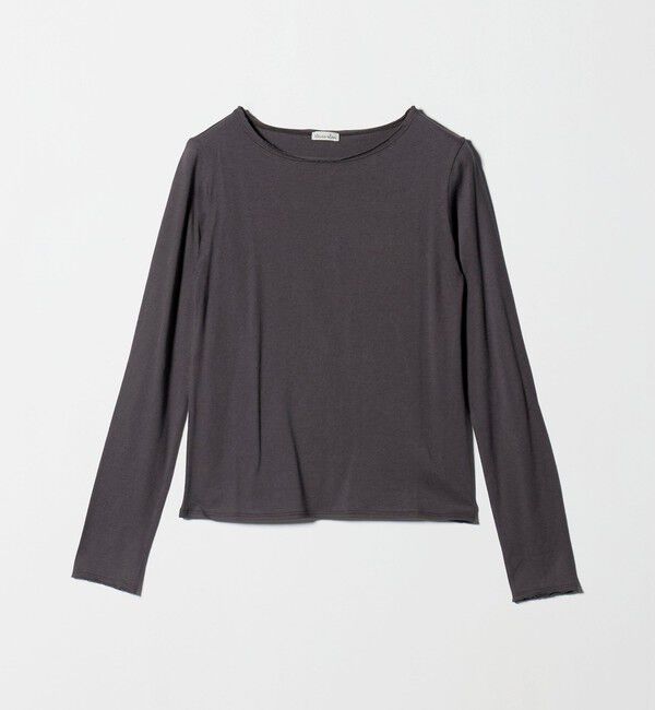 STEVEN ALAN「＜Steven Alan＞コットン カシミヤ カットオフ プルオーバー」|Tシャツ・カットソー|