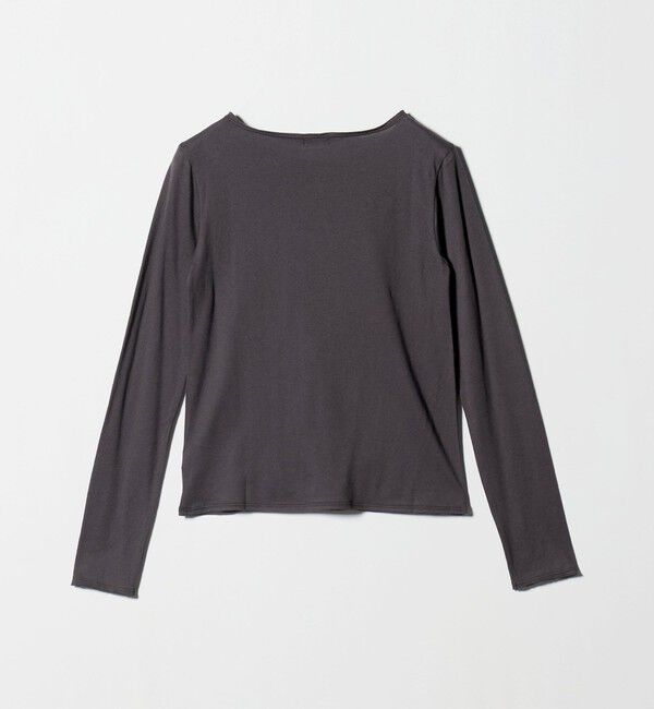 STEVEN ALAN「＜Steven Alan＞コットン カシミヤ カットオフ プルオーバー」|Tシャツ・カットソー|