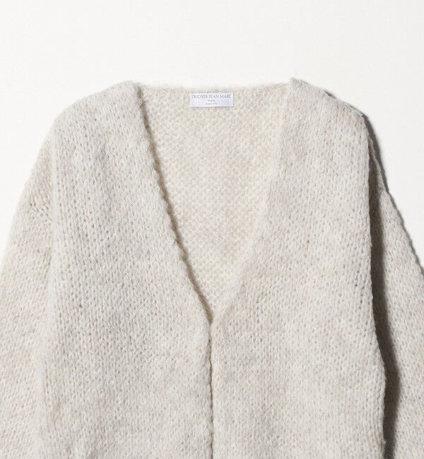 BEAUTY&YOUTH UNITED ARROWS「【別注】＜TRICOTS JEAN MARC＞ミドルゲージ ノーボタンカーディガン」|カーディガン|