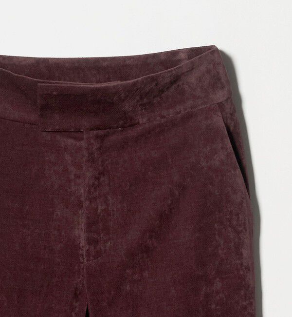ATTISESSION「＜ATTISESSION＞ベロア カプリ パンツ」|その他|