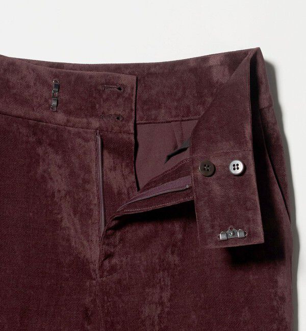 ATTISESSION「＜ATTISESSION＞ベロア カプリ パンツ」|その他|