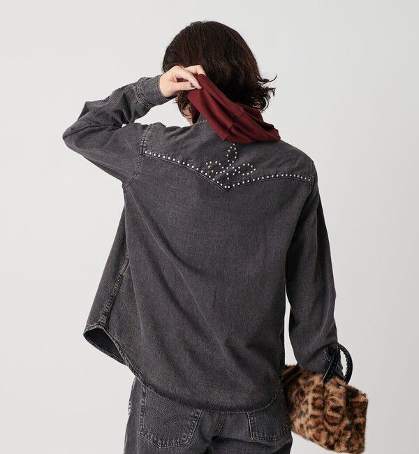 BEAUTY&YOUTH UNITED ARROWS「【国内EXCLUSIVE】＜Levi's＞スタッズ デニムウエスタンシャツ」|シャツ・ブラウス|