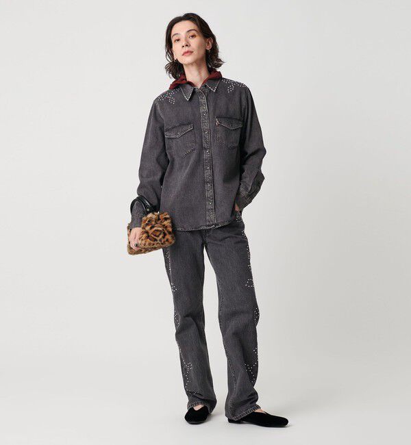 BEAUTY&YOUTH UNITED ARROWS「【国内EXCLUSIVE】＜Levi's＞スタッズ デニムウエスタンシャツ」|シャツ・ブラウス|