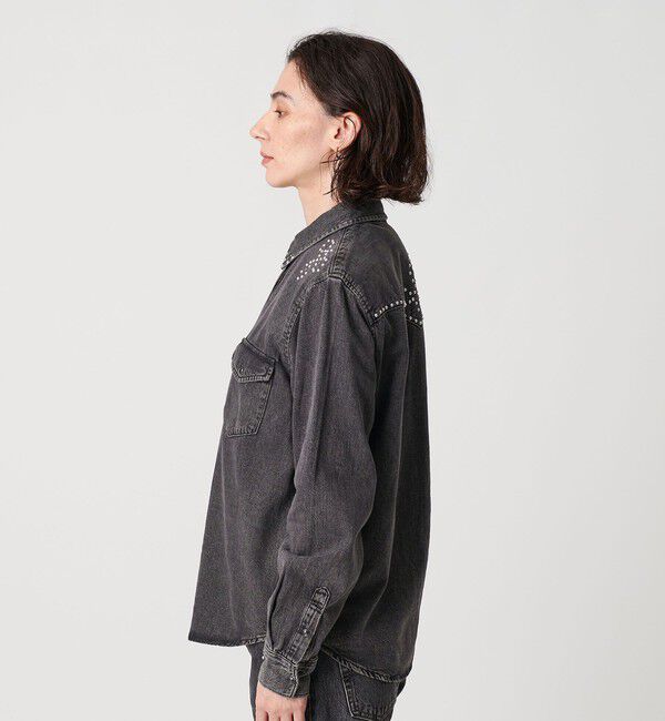 BEAUTY&YOUTH UNITED ARROWS「【国内EXCLUSIVE】＜Levi's＞スタッズ デニムウエスタンシャツ」|シャツ・ブラウス|