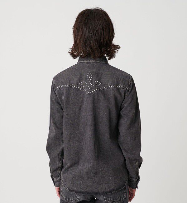 BEAUTY&YOUTH UNITED ARROWS「【国内EXCLUSIVE】＜Levi's＞スタッズ デニムウエスタンシャツ」|シャツ・ブラウス|