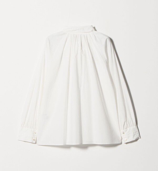 BEAUTY&YOUTH UNITED ARROWS「コットン ソリッド&ストライプ ボウタイブラウス」|シャツ・ブラウス|