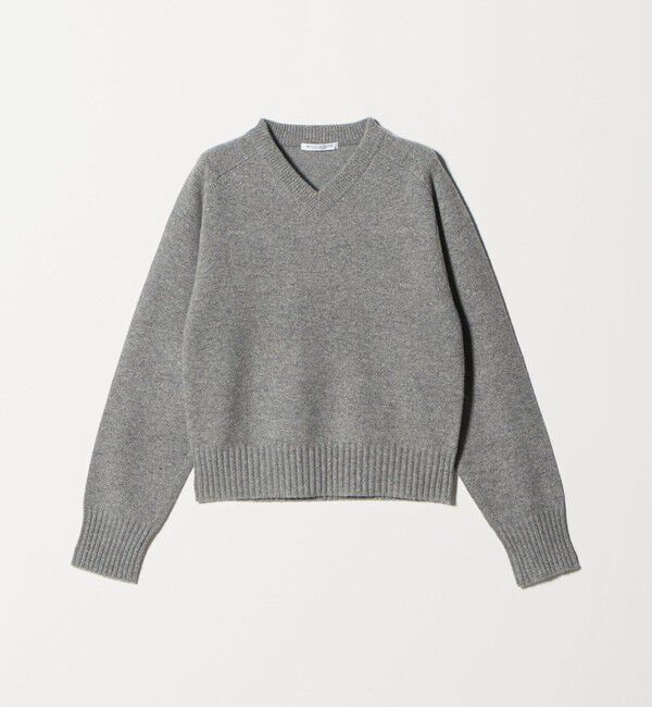 BEAUTY&YOUTH UNITED ARROWS「ウールナイロンブレンド Vネックニットプルオーバー」|ニット・セーター|