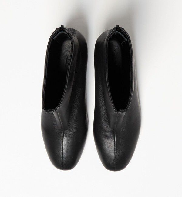 BEAUTY&YOUTH UNITED ARROWS「レザー バックジップ ブーツ」|ショートブーツ|