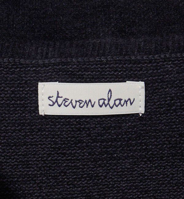 STEVEN ALAN「＜Steven Alan＞ 3B コットン ニット ポロシャツ」|ニット・セーター|
