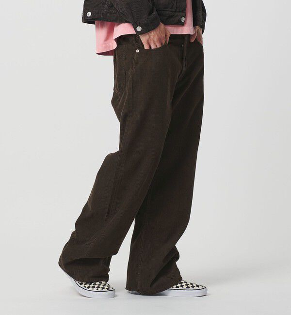 California General Store「＜CGS.＞6W コーデュロイ 5ポケット パンツ」|チノ|DK.BROWN