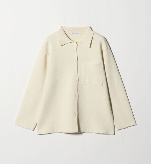 BEAUTY&YOUTH UNITED ARROWS「コットンウールブレンド ミラノリブ シャツカーディガン ウォッシャブル」|カーディガン|