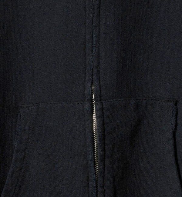 BEAUTY&YOUTH UNITED ARROWS「クラッシュ スウェット ジップ フーディ」|パーカー|