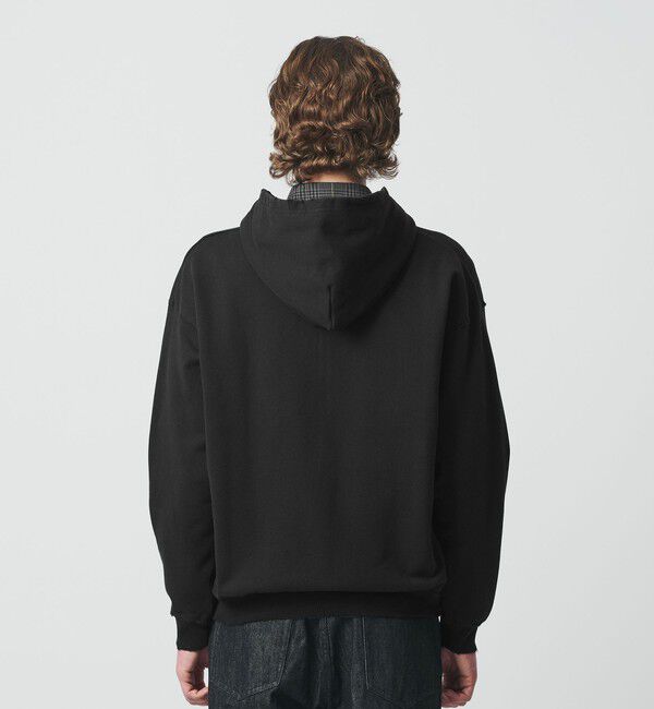 BEAUTY&YOUTH UNITED ARROWS「クラッシュ スウェット ジップ フーディ」|パーカー|