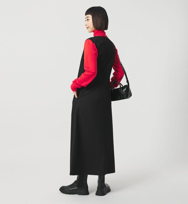 BEAUTY&YOUTH UNITED ARROWS「ポリエステルツイードライク ジャンパースカート」|ワンピース|