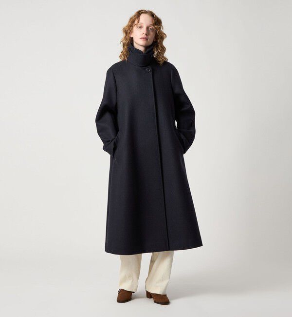 STEVEN ALAN「＜Steven Alan＞ウール カシミヤ テント ロング コート」|ステンカラーコート|