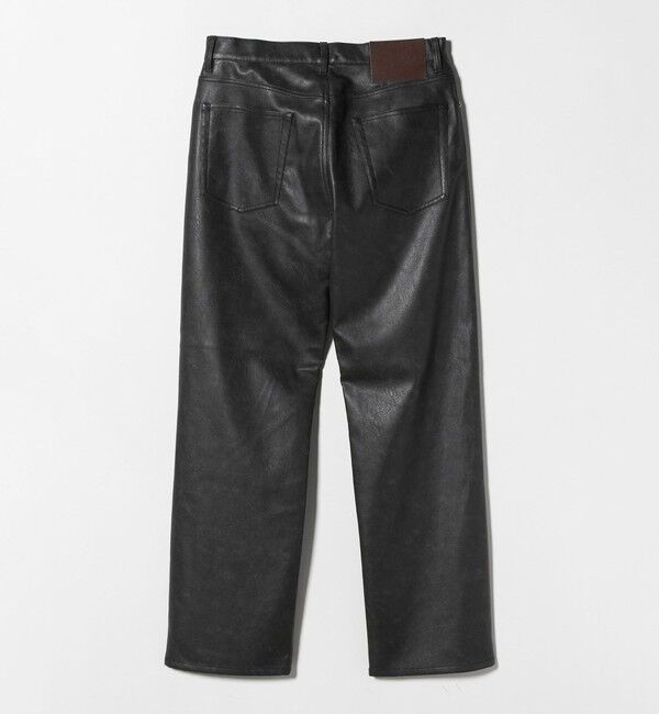 MONKEY TIME「レザーライク 5P パンツ」|チノ|